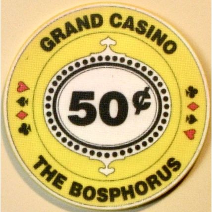 Grand. 50¢ Casino Chip. Istanbul, Turkey. X27.