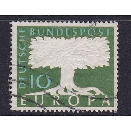 GERMANY 1957 EUROPA 10pf USED SG1187