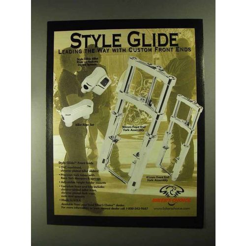 2001 Biker's Choice Style Glide Front Ends Ad