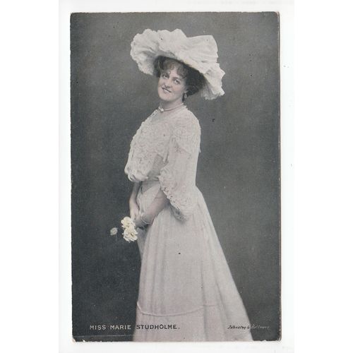 Miss Marie Studholme 1904 Postcard A