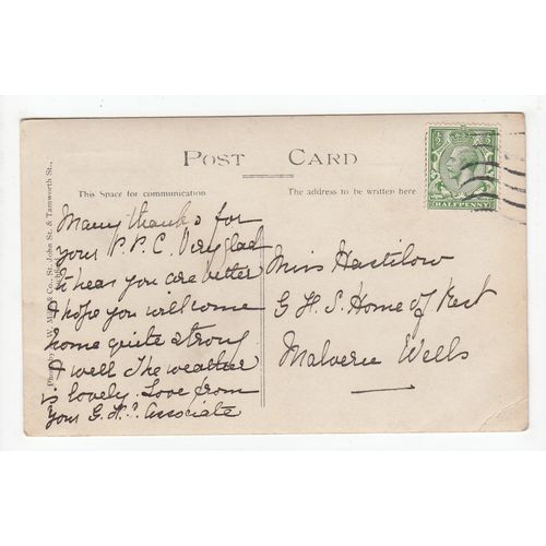 Village of Little Hay Postcard Staffordshire Publisher A W Mills & Co
