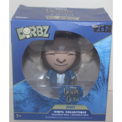 Funko Dorbz Disney's Beauty & the Beast #267 Beast Vinyl Figure Mint in Box