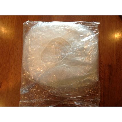 5 Packs of 20 = 100 Clear Disposable Protective Mob Shower Bath Caps