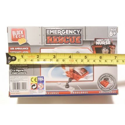 Air Ambulance Block Tech Emergency Rescue 36 Pieces