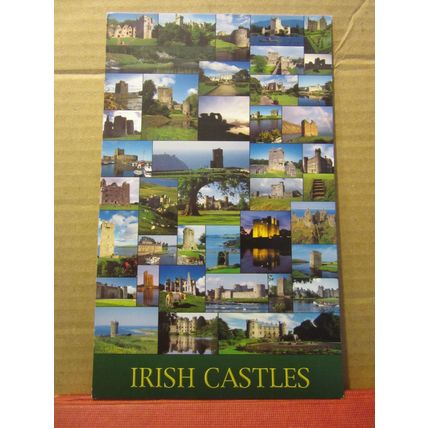 IRISH CASTLES. LARGE unused postcard 120 X 195 mm Real Ireland series /
