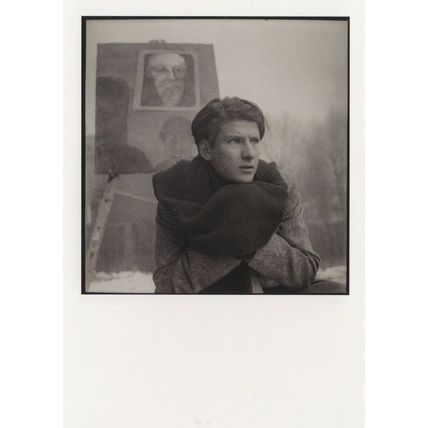 Lucien Freud Fugitive Award Photo National Portrait Gallery Postcard