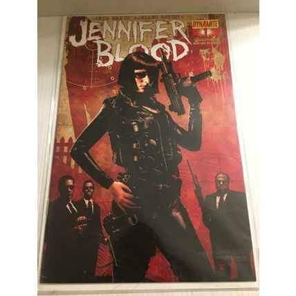 2011 Dynamite Comics Garth Ennis Jennifer Blood Comic Book #1