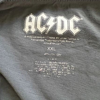 AC/DC ACDC High Voltage Womens 2XL T-Shirt Shirt