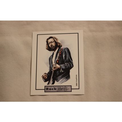 Eric Clapton 1992 Wall of Fame ROCK LEGENDS NO. 3