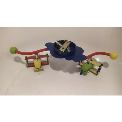 dar lighting pilot aeroplane child's kids bedroom light rare obsolete ceiling
