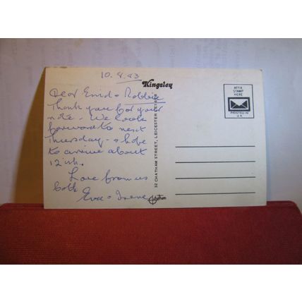 THE MILL, DENVER, NORFOLK used postcard by Kingsley dated 1983 =