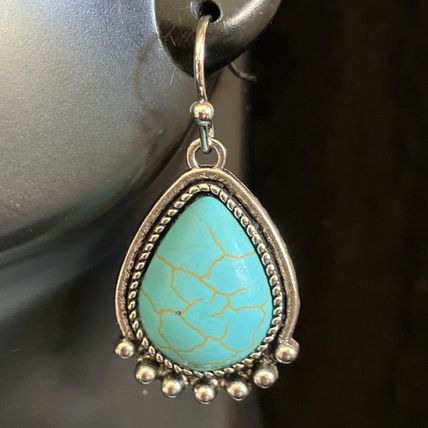 Southerwestern Style Flower Blossum Necklace with Earrings #944