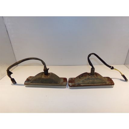 1972 - 1976 Dodge Van Clear Marker Lights OEM SAE IP 72T 73 74 75
