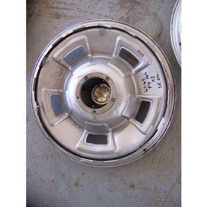 1967 PLYMOUTH VIP 14" HUBCAPS OEM (5) #2881772 1967 68 69 SPORT FURY