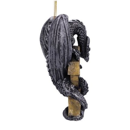 Claus Hanging Dragon on Celtic Cross ornament