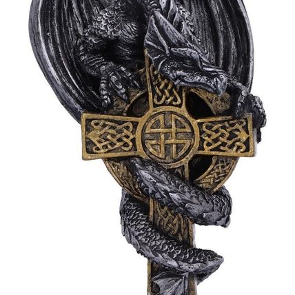 Claus Hanging Dragon on Celtic Cross ornament
