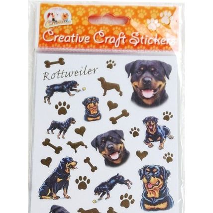ROTTWEILER - CARD CRAFT STICKERS SCRAP BOOKING