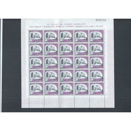 Spain stamps. 1975 Tourist Series MNH full sheets of 25 SG 2311 - 2316 (AM713)