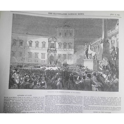 Illustrated London News Nov 6, 1847 -Switzerland Insurrection; Wanganui Conflict