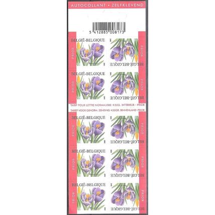 Belgique 2002 Michel Carnet 3191 Neuf ** Cote (2008) 18.00 € Fleurs Crocus