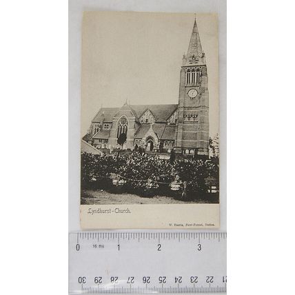 vintage postcard Lyndhurst Church