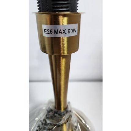 Metal Table Lamp Beside Lamp Nightstand Lamp Bedroom Living Room with Lamp Shade