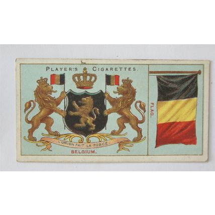 1905 Players Countries Arms & Flags No. 19 Belgium
