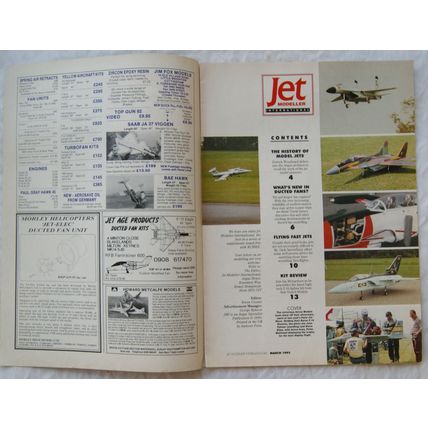 1993 Jet Modeller International Magazine - March