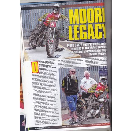 Speedway Star : July 12, 2025. Kurtz wins Malilla GP. Tom Brennan.