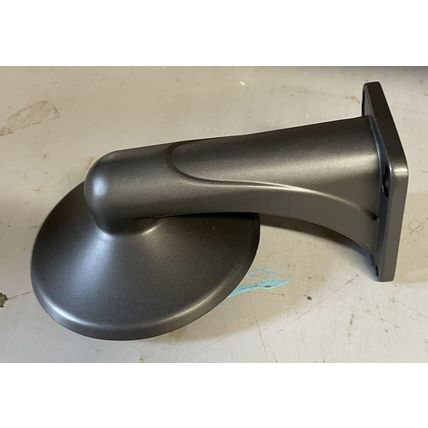Wall Mount bracket For 120mm Diameter Circular Dome CCTV cameras Grey metal