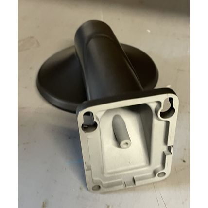 Wall Mount bracket For 120mm Diameter Circular Dome CCTV cameras Grey metal