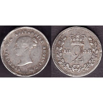 Great Britain. Victoria. Maundy Two Pence. dy21771