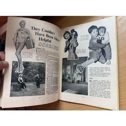 PICTUREGOER FILM ANNUAL 1957-1958 ELVIS AUDREY HEPBURN GRACE KELLY HB BOOK (P4)