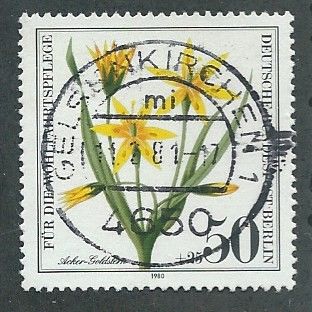 BERLIN -1979 40pf +20 'ENDANGERED FLOWERS' FINE USED (EBID44-823)