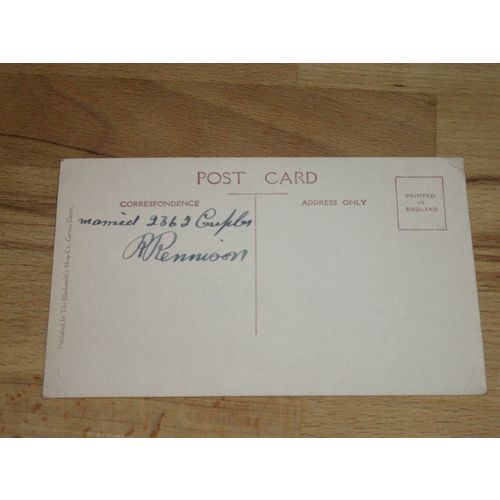 Postcard, Interior Of Smithy - Gretna Green, Dumfriesshire, Scotland R. Rennison
