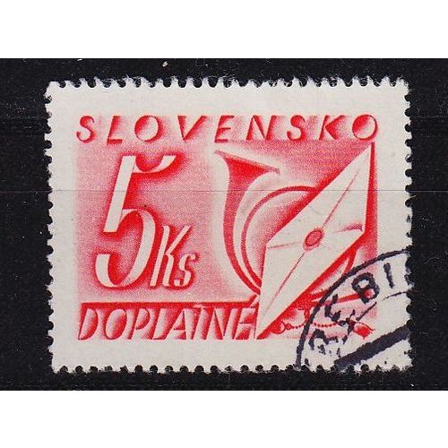 SLOWAKEI SLOVENSKO [Porto] MiNr 0037 ( O/used )