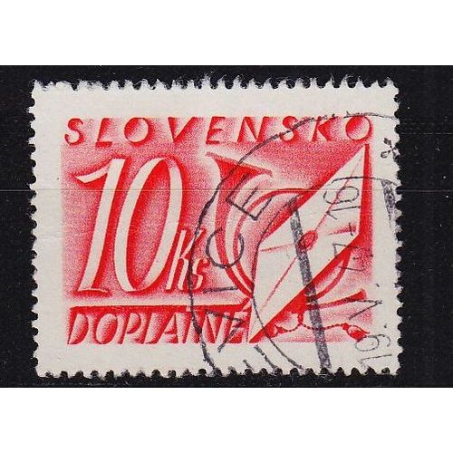 SLOWAKEI SLOVENSKO [Porto] MiNr 0038 ( O/used )