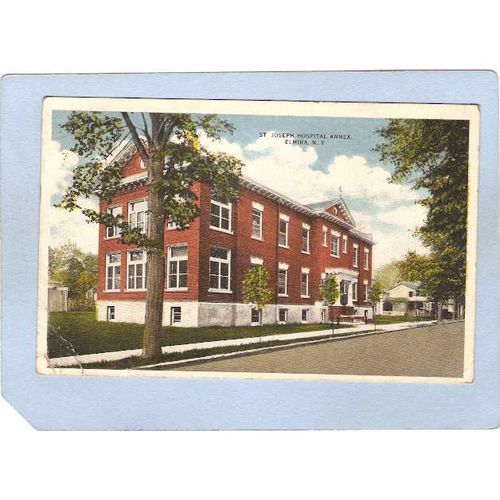 New York Elmira St Josephs Hospital Annex Street Scene ny_box3~1074