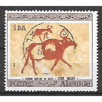 ALGERIE N° 414 YVERT OBLITERE ( USED )