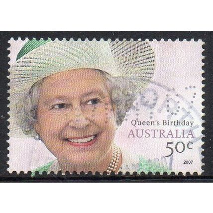 Australia 2007 Queen's Birthday 50c Used