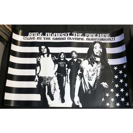 Rage Against The Machine - Live AT The Grand Olympic Auditorium Promo Poster