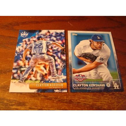 2016-2021, Panini/Topps, 9-Cards, w/Inserts, Variations, CLAYTON KERSHAW, Dodger