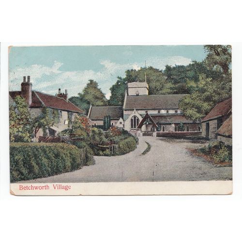Village scene at Betchworth Postcard 1905 Surrey