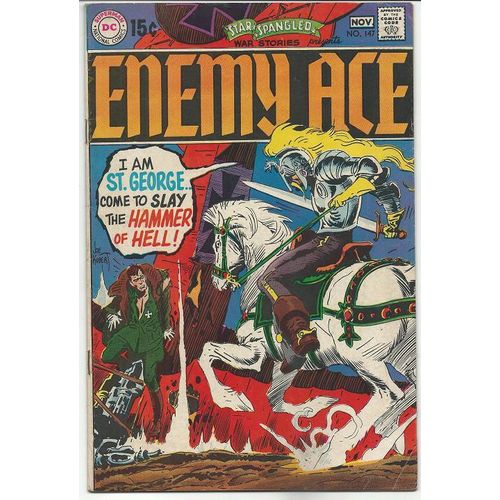 STAR SPANGLED WAR STORIES ' ENEMY ACE ' # 147