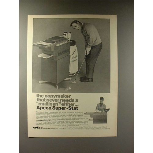 1968 Apeco Super-Stat Copier - Arnold Palmer - Never Mulligan
