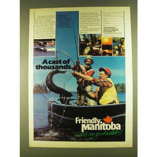 1980 Manitoba Canada Ad - A Cast of Thousands