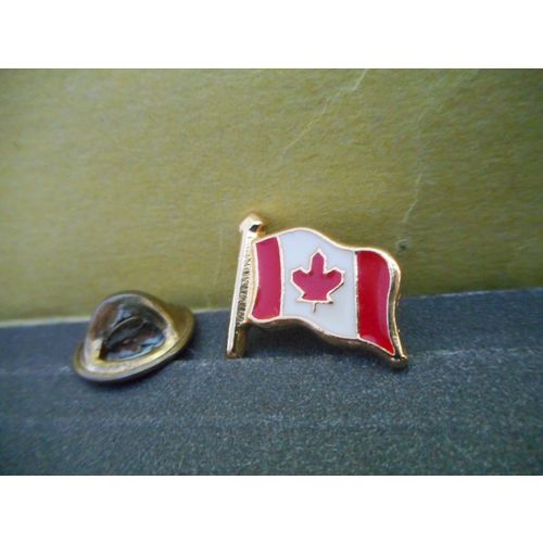 Canadian Flag Enamel Lapel Pin