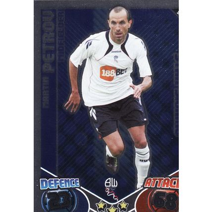 Match Attax 2010/2011 98 Martin Petrov Bolton Wanderers Star Signing