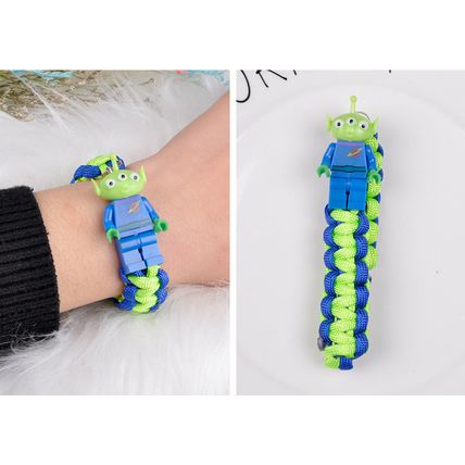 Kid Marvel Wristband Children Avenger Wrist Band Superhero Braided Bracelet