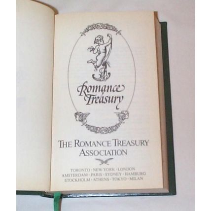 Romance Treasury - - 1988 - 3n1 Leatherette Hardcover - Britt, Firth, Graham